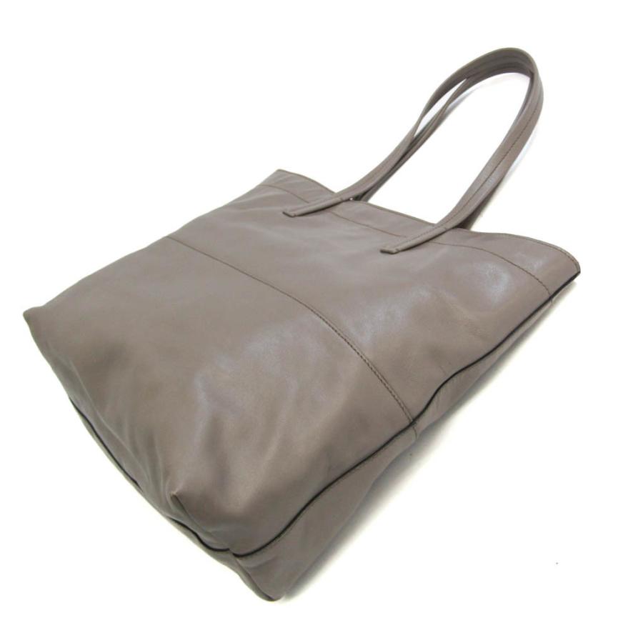miu ミュウミュウ レディース レザー トートバッグ グレージュ : ELADY  