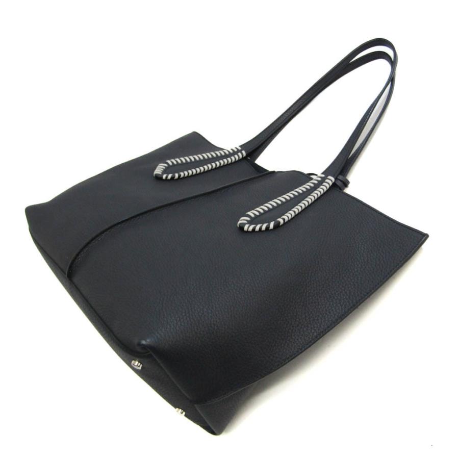 トッズ レディース レザー トートバッグ ネイビー : bf562166 