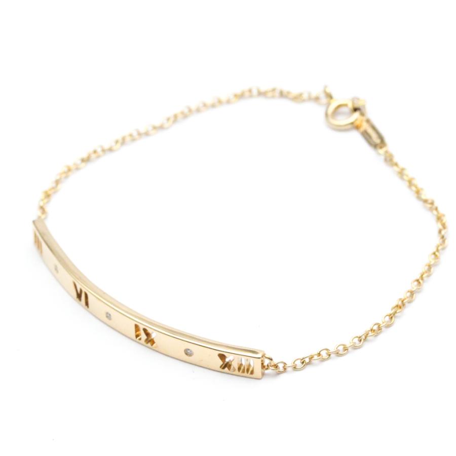 TIFFANY&Co. ティファニー アトラス ピアスド バー ダイヤモンド 