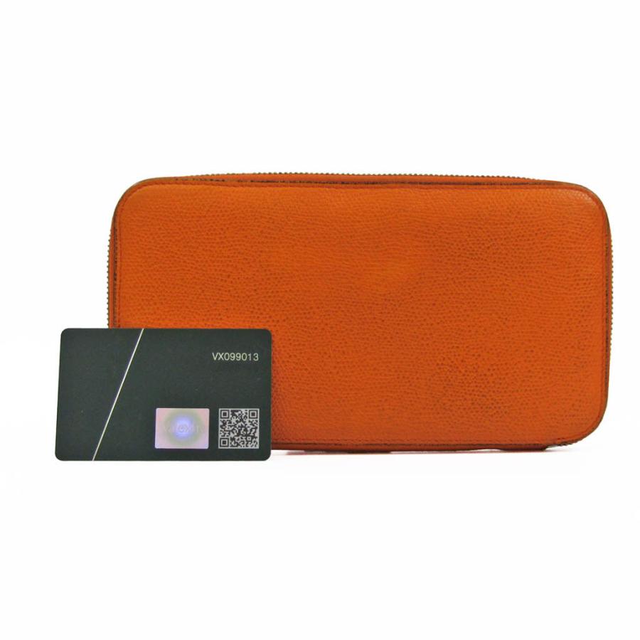 ヴァレクストラ ラウンドジップ V9L06 レディース レザー 長財布（二つ折り） オレンジ｜elady-ys｜12