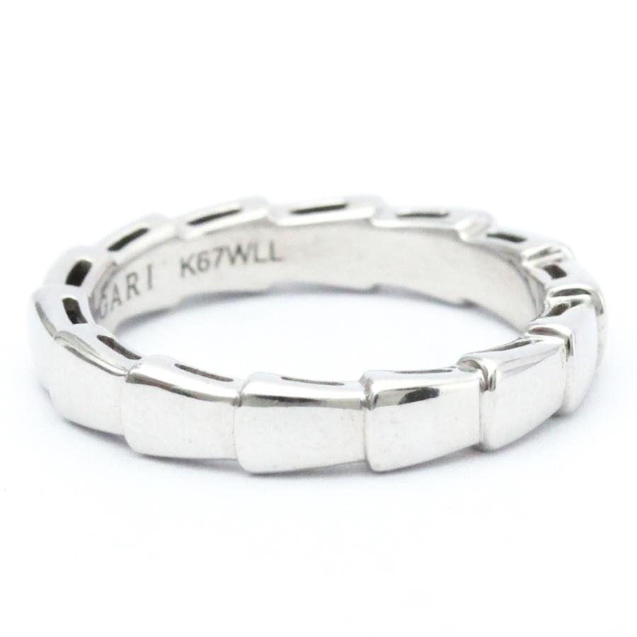 セルペンティ ブルガリ ヴァイパー リング 349686 K18ホワイトゴールド  