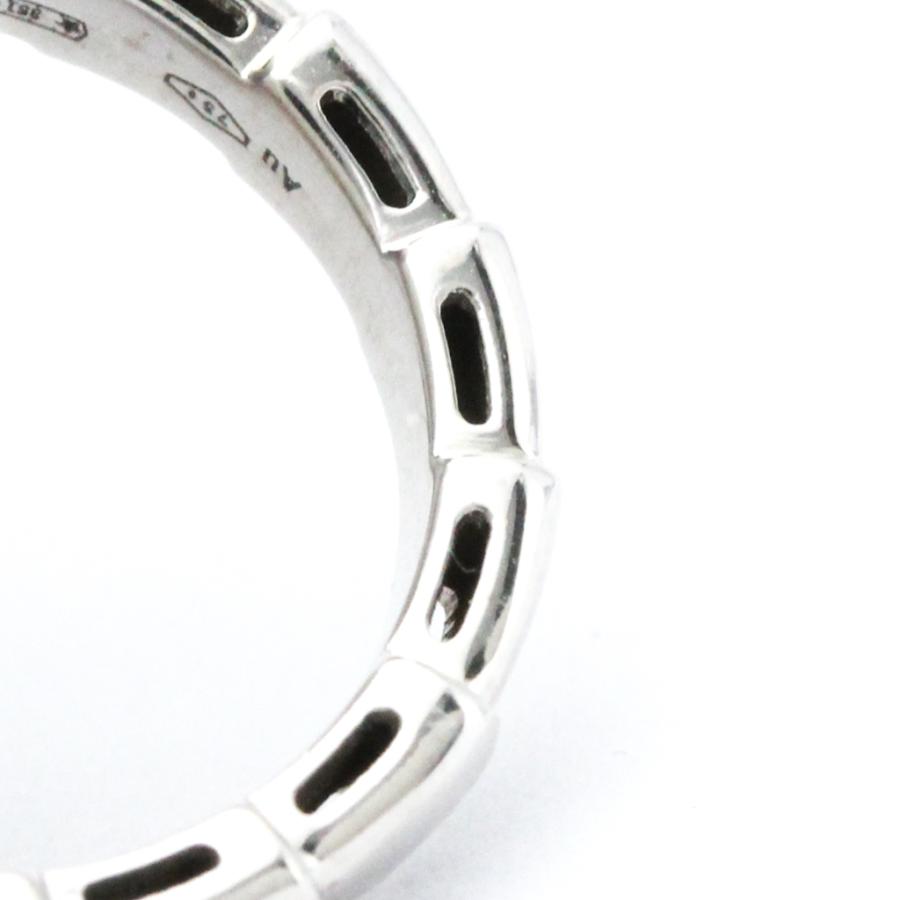 セルペンティ ブルガリ ヴァイパー リング 349686 K18ホワイトゴールド  