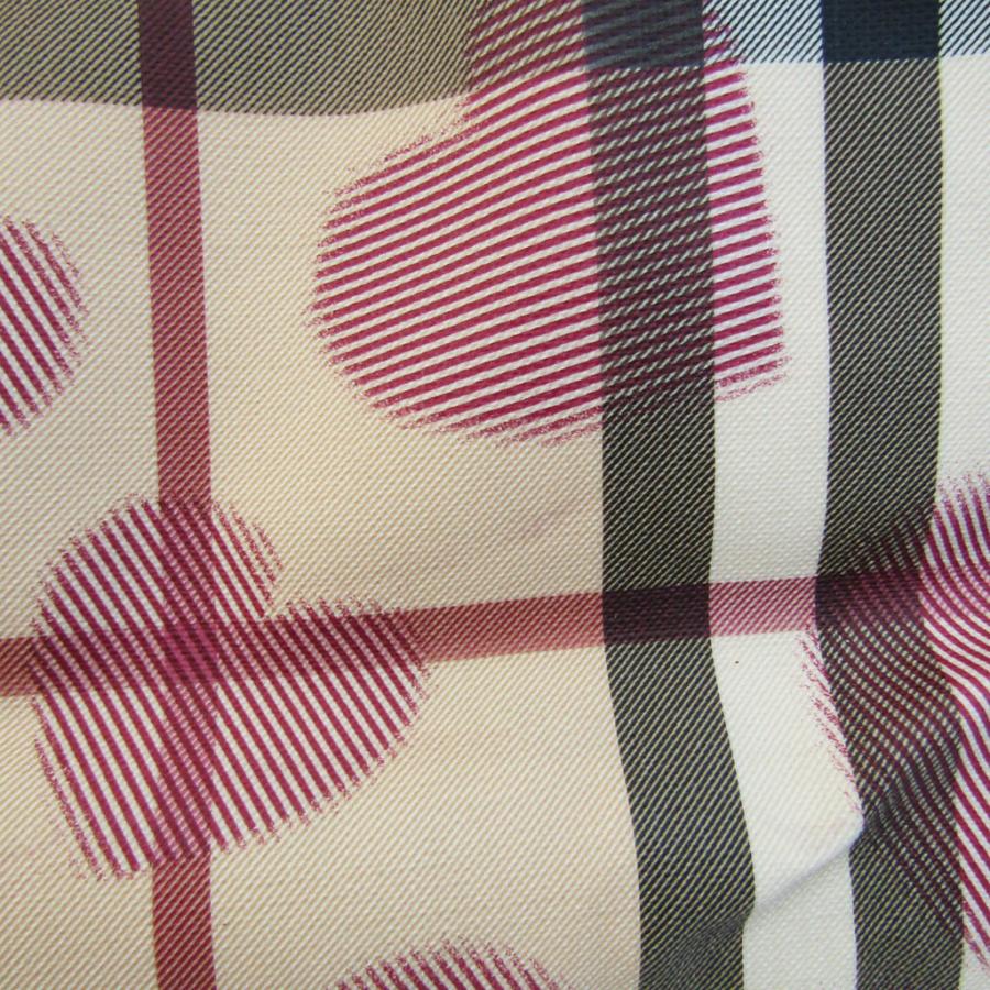 バーバリー レディース PVC＆レザー トートバッグ ボルドー＆ベージュ バーバリー ハート柄 レディース PVC,レザー トートバッグ