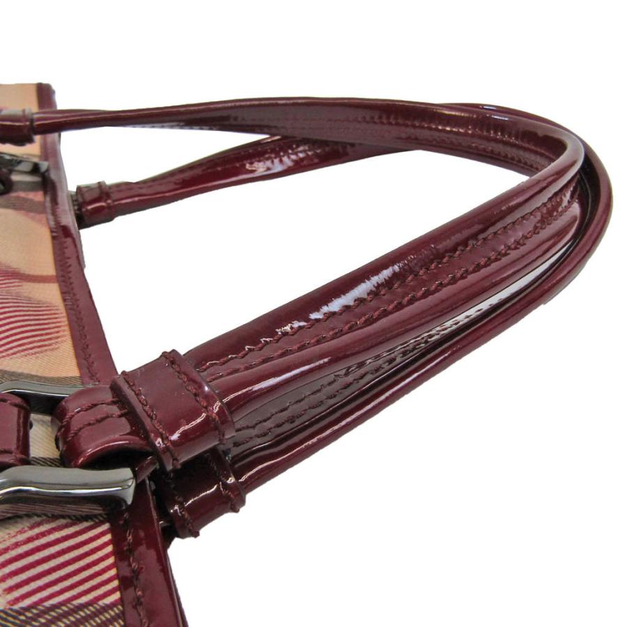 バーバリー ハート柄 レディース PVC,レザー トートバッグ