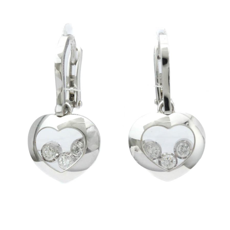 ショパール　ハッピーダイヤモンドピアス　ハート型のピアス 楽天市場】ショパール Chopard ハッピーダイヤモンド ハート 1P