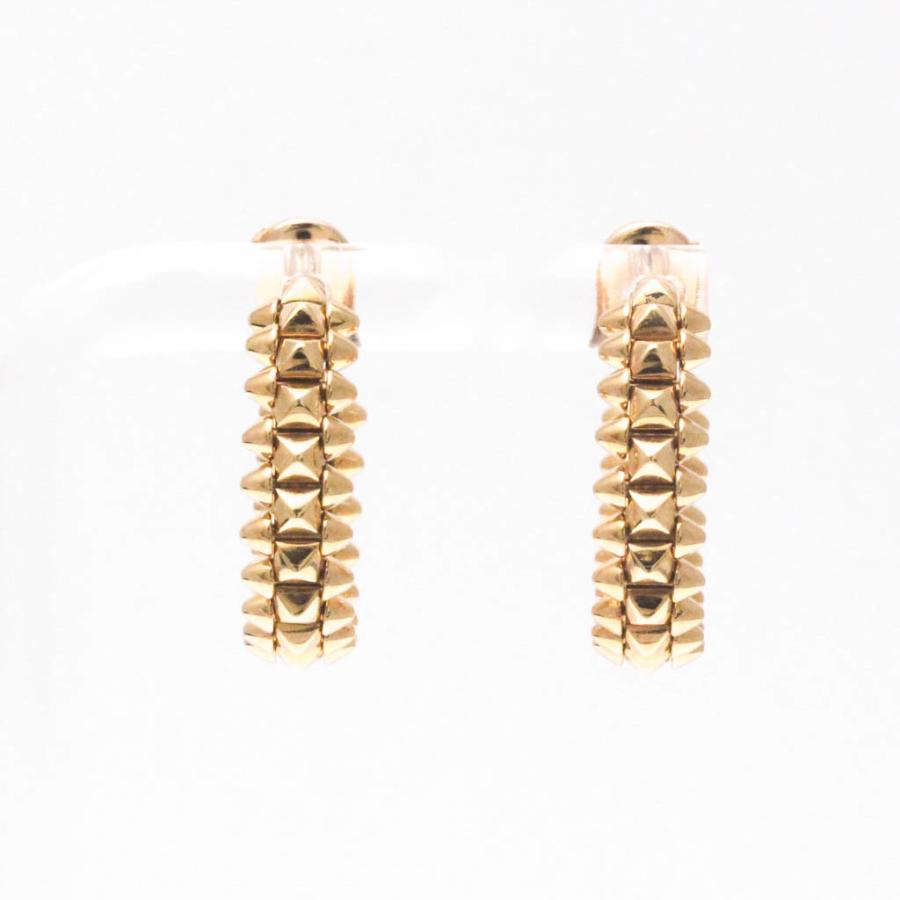 カルティエ クラッシュ ドゥ カルティエ ピアス SM B8301415 無し K18  