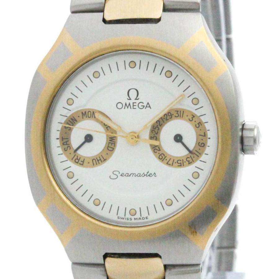 OMEGA オメガ シーマスター チタン ポラリス デイト OMEGA オメガ (OMEGA) シーマスター ポラリス デイデイト K18 ゴールド