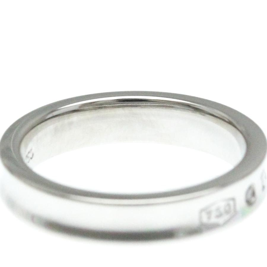 TIFFANY&Co. ティファニー 1837 2P ダイヤモンド ナロー リング