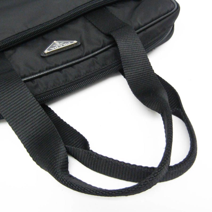 PRADA（プラダ） レディース,メンズ レザー,ナイロン ハンドバッグ