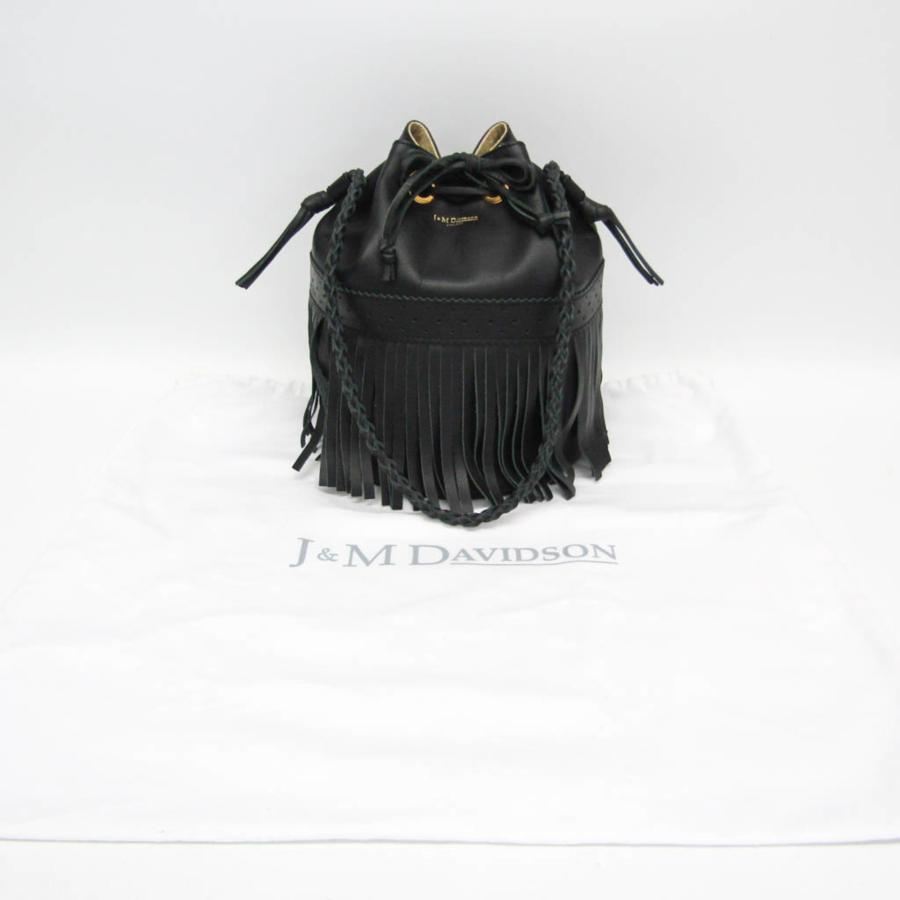 美品 保存袋付き ジェイアンドエムデヴィッドソン カーニバル トートバッグ 黒 J&M Davidson（J＆Mデヴィッドソン） ジェイアンドエムデヴィッドソン