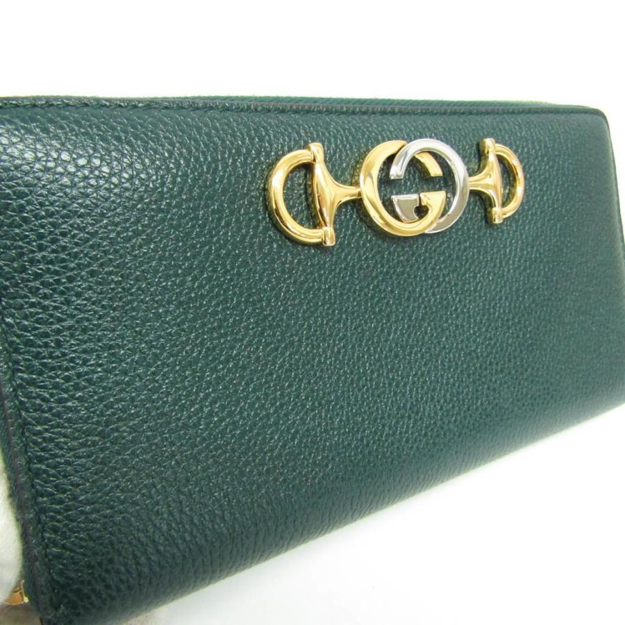 Gucci Zumi グッチ ズゥミ 570661 レディース レザー 長財布（二つ折り 