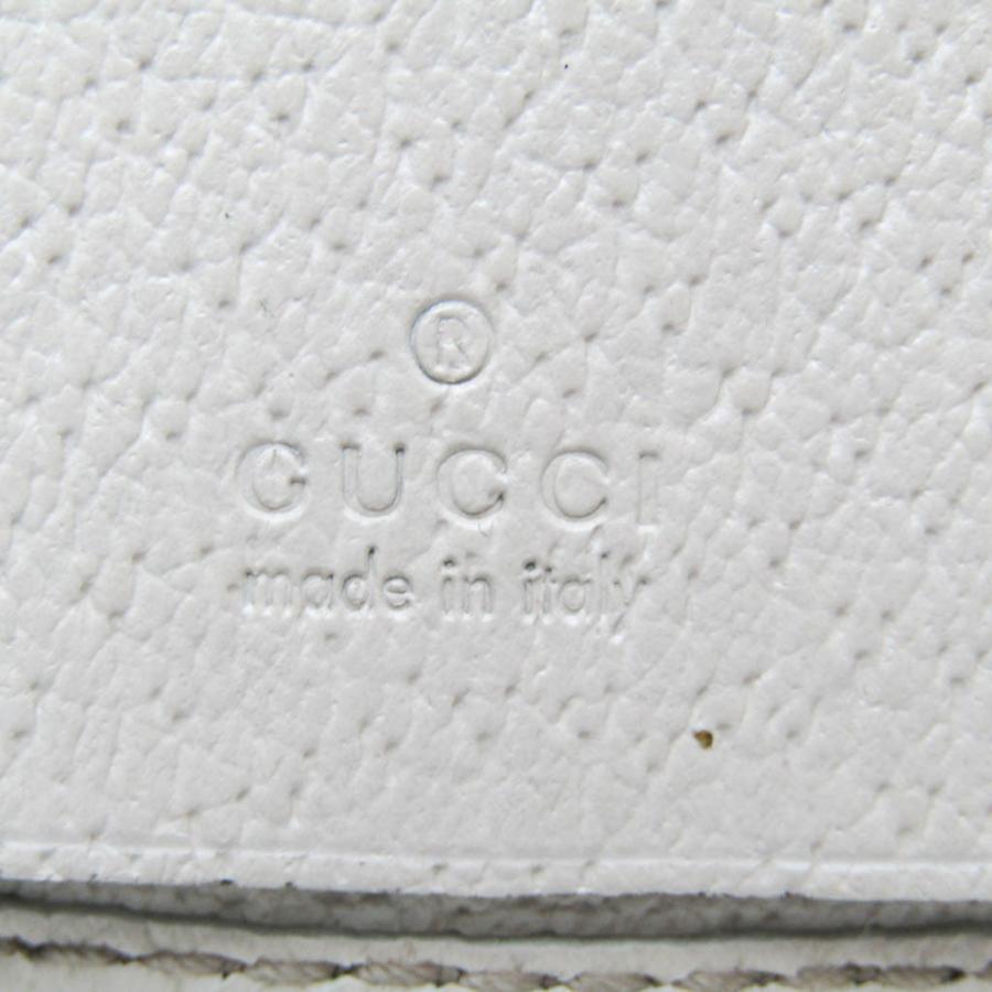 グッチ(Gucci) 127048 メンズ，レディース GGキャンバス レザー キーケース ベージュ，ブラウン，オフホワイト_9