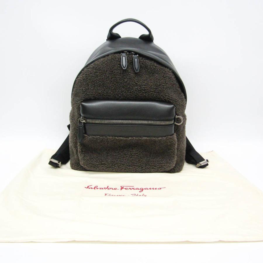 希少✨サルヴァトーレフェラガモ ヴァラ 本革 レザー スエード ミニ