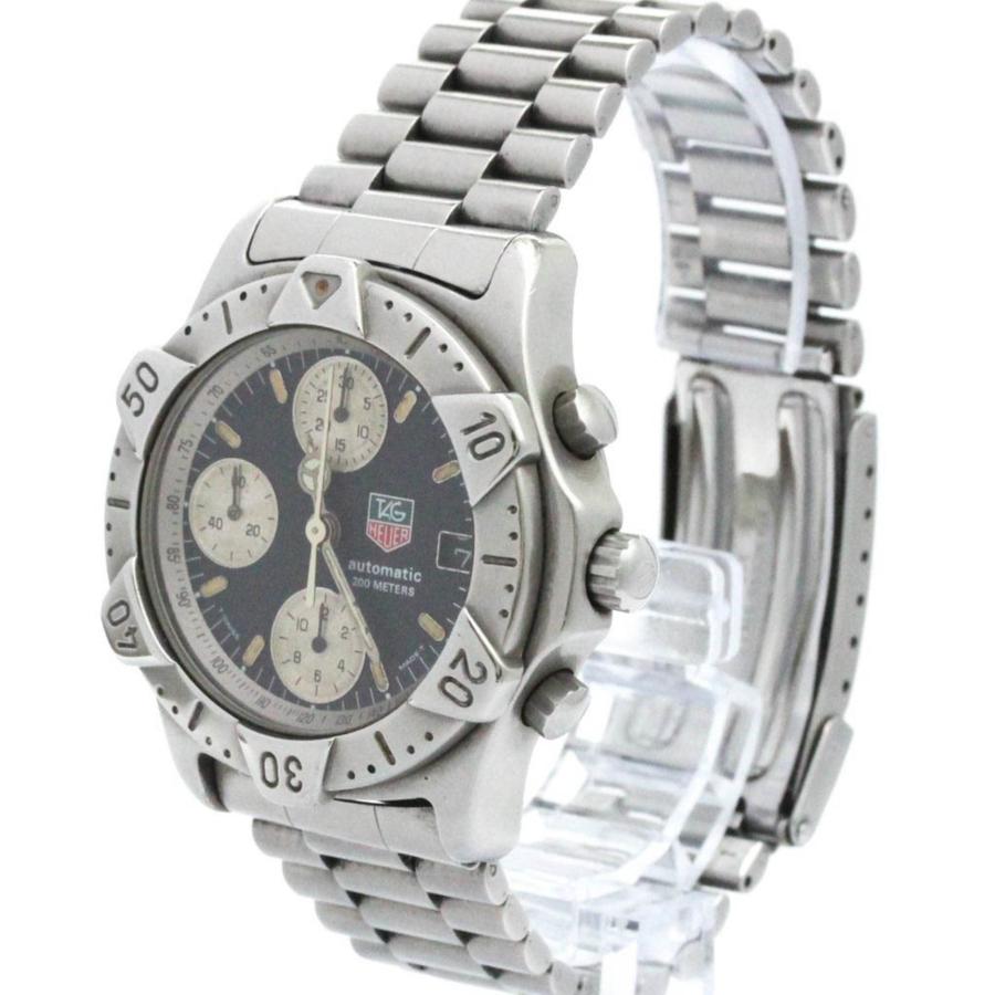 TAG Heuer 自動巻き腕時計 シルバー TAG HEUER（タグ・ホイヤー） クロノグラフ ダイバー ステンレス