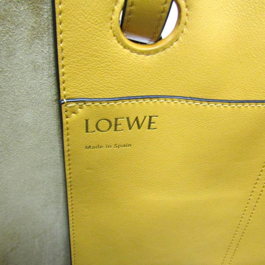ロエベ(Loewe) アナグラム トート A717S72X03 レディース レザー ハンドバッグ,トートバッグ イエローの画像