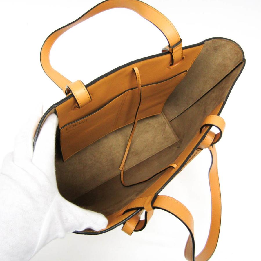 ロエベ(Loewe) アナグラム トート A717S72X03 レディース レザー ハンドバッグ,トートバッグ イエローの画像
