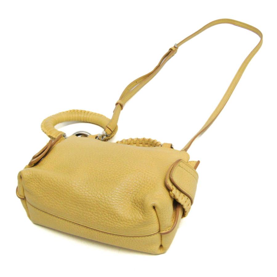 バ*ア様 TOD'S イエロー ハンドバッグ TOD'S（トッズ） レディース レザー ハンドバッグ,ショルダーバッグ
