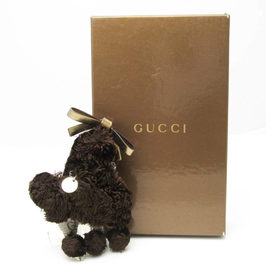 GUCCI グッチ　キーホルダー　プードル GUCCI（グッチ） GGスプリーム グッチョリ プードル ルル 犬型