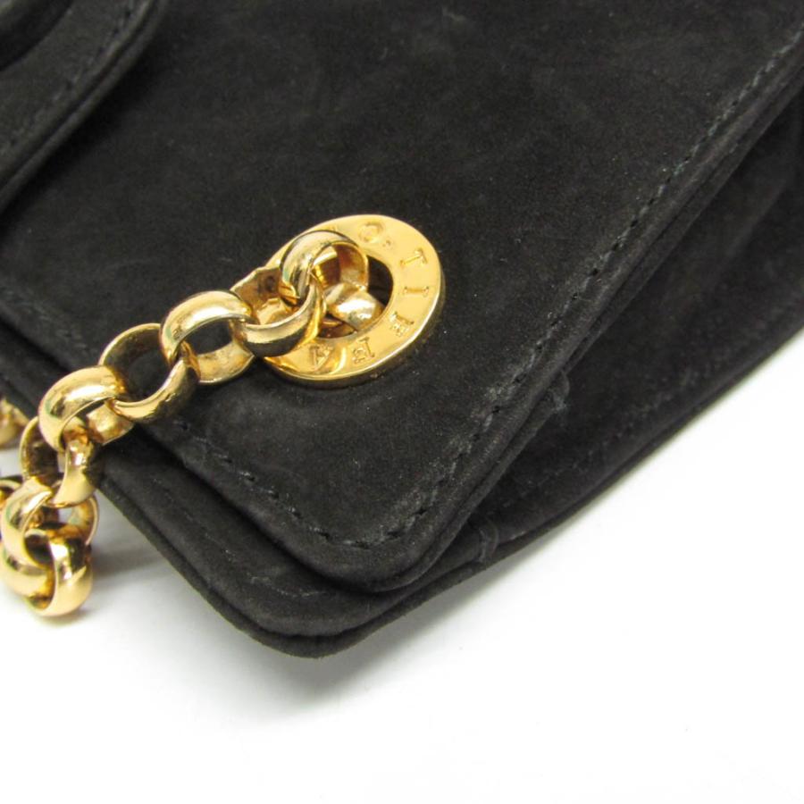 ティファニー チェーンショルダー ミニバッグ レディース スエード  