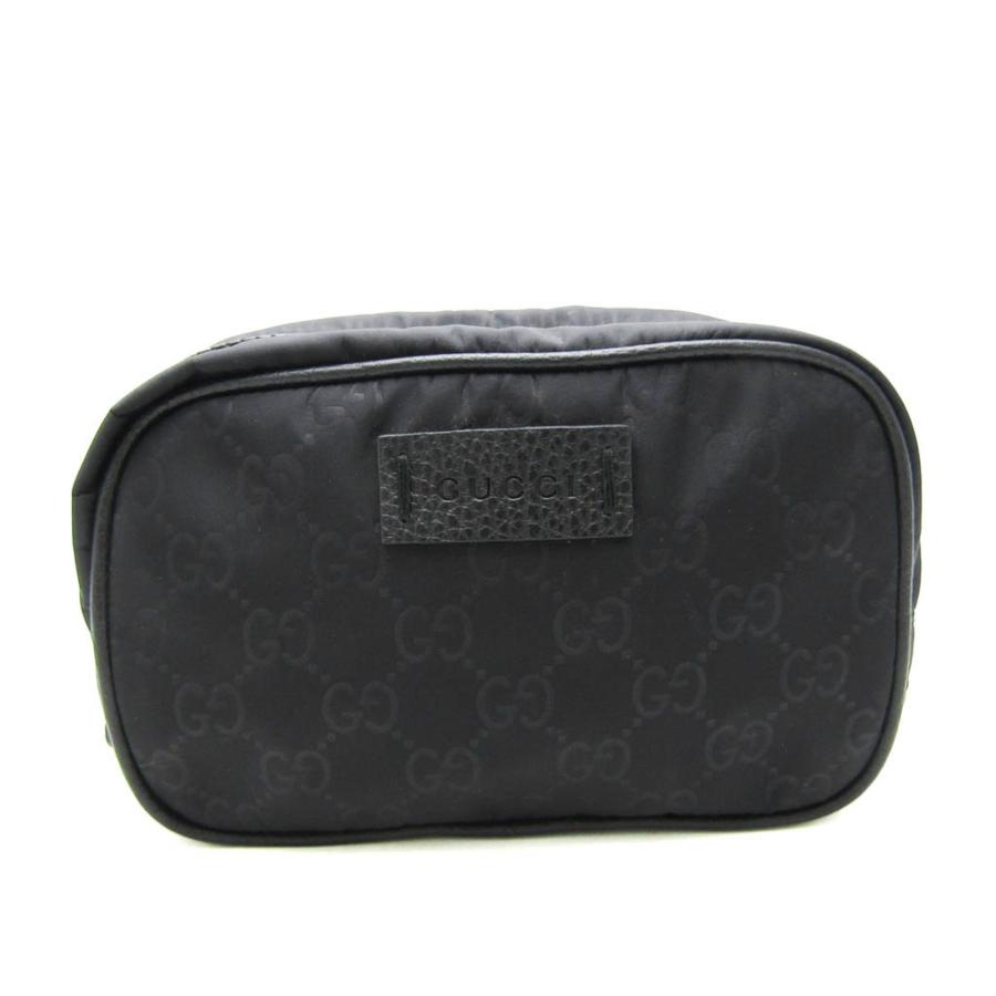 GUCCI グッチ ナイロン ポーチ ブラック 正規品 GG柄 GUCCI（グッチ） GGナイロン 510341 レディース ナイロン ポーチ