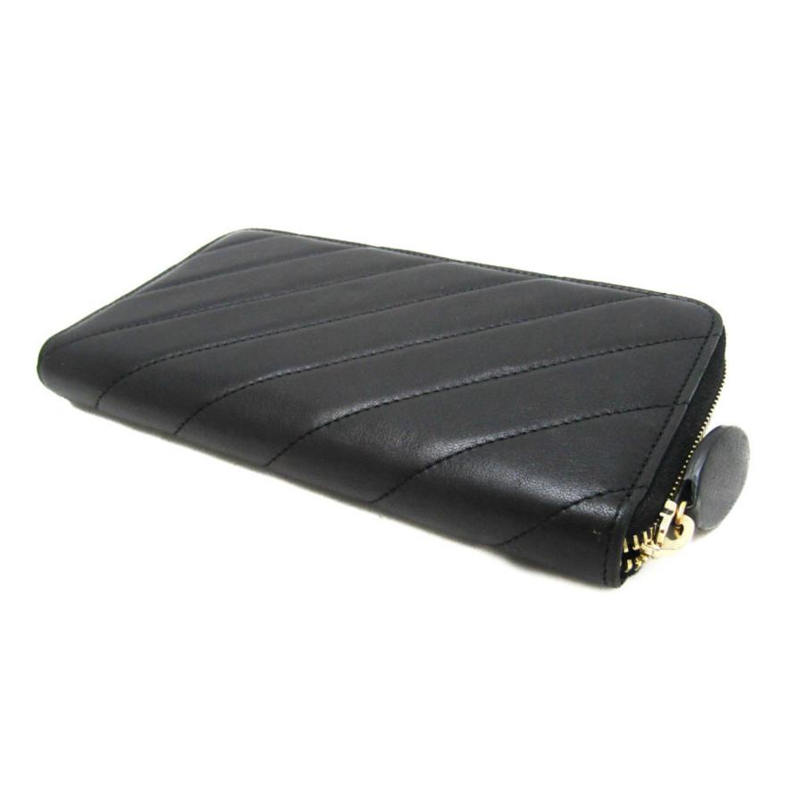 CHANEL シャネル マトラッセ 二つ折り 長財布 ラムスキン ブラック CHANEL（シャネル） レディース ラムスキン 長財布（二つ折り