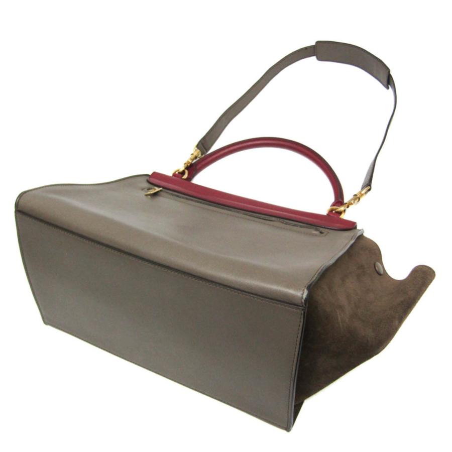 CELINE（セリーヌ） トラペーズ レディース レザー,スエード 