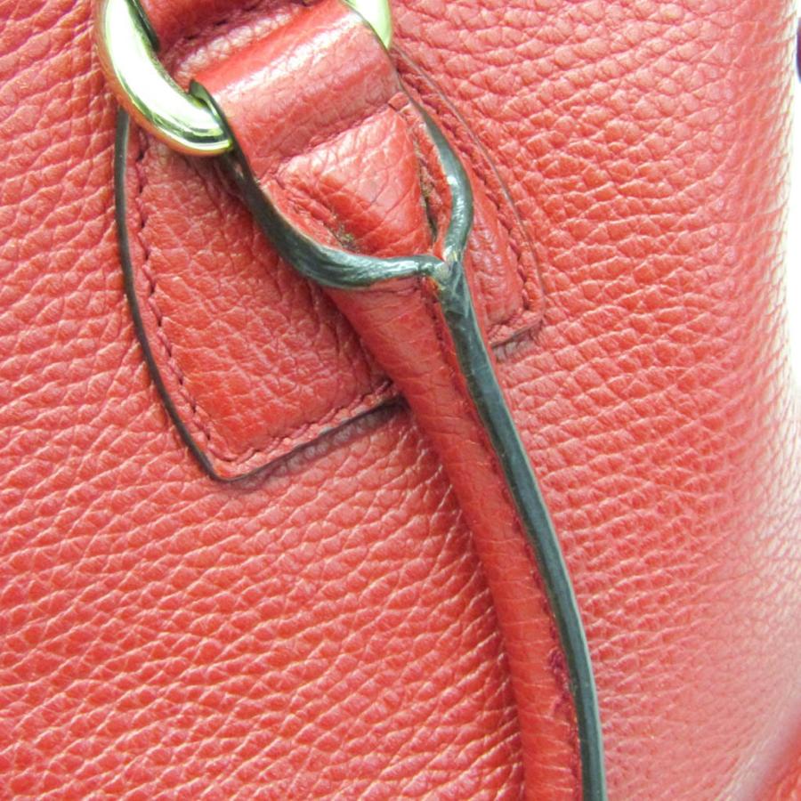 グッチ インターロッキングG 449659 レディース レザー ハンドバッグ