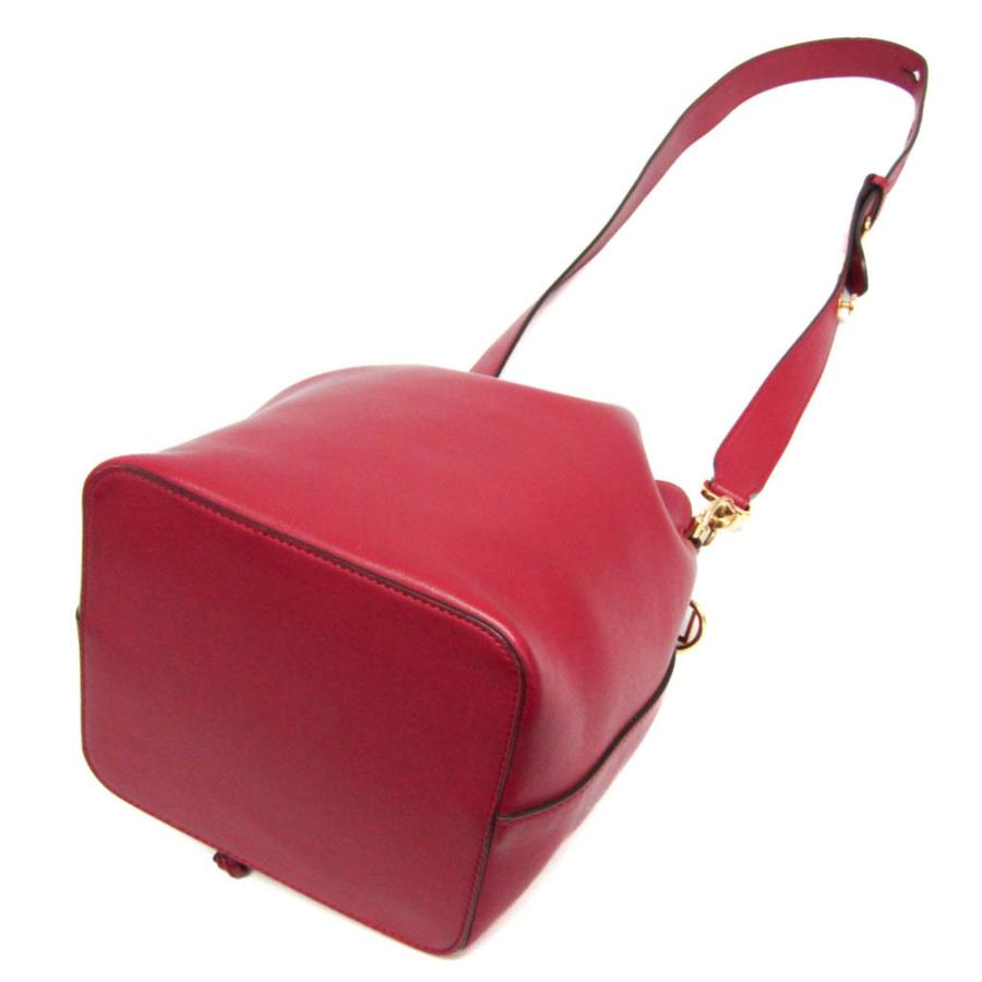 フェンディ モントレゾール ショルダーバッグ レザー 8BT298 レッド レディース FENDI  中古 FENDI（フェンディ） モン トレゾール 8BT298 レディース レザー