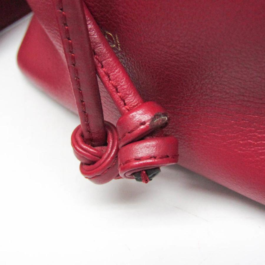 フェンディ モントレゾール ショルダーバッグ レザー 8BT298 レッド レディース FENDI  中古 FENDI（フェンディ） モン トレゾール 8BT298 レディース レザー