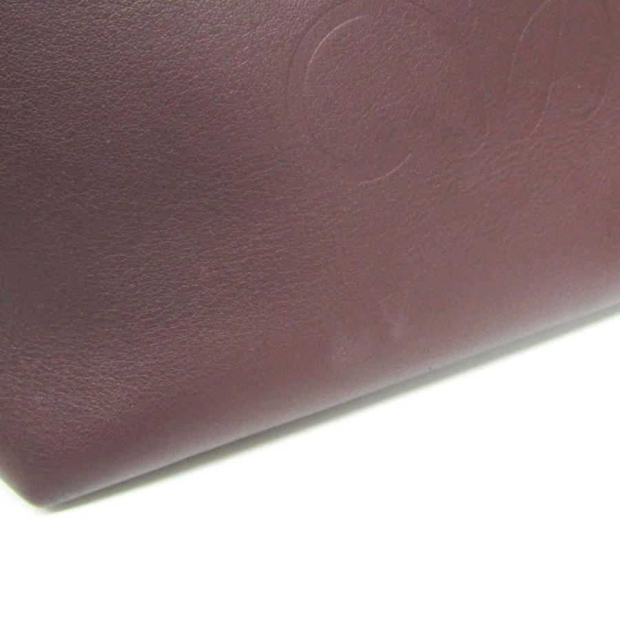 ロエベ(Loewe) アナグラム A717S72X02 レディース レザー ハンドバッグ,トートバッグ ワインの画像