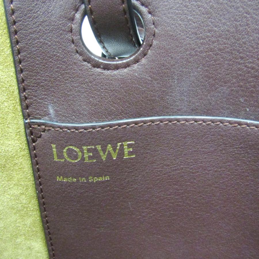ロエベ(Loewe) アナグラム A717S72X02 レディース レザー ハンドバッグ,トートバッグ ワインの画像