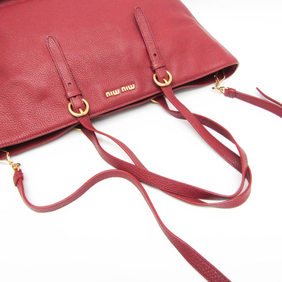 miu miu（ミュウミュウ） RR1905 レディース レザー ショルダーバッグ