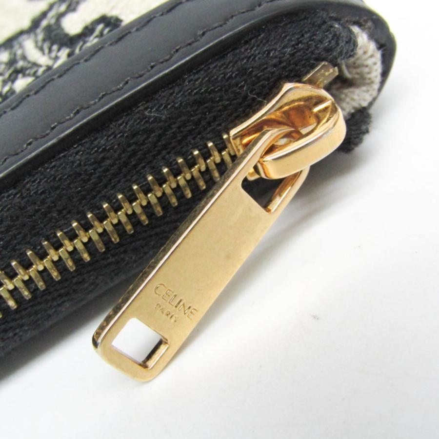 CELINE（セリーヌ） トリオンフ コイン&カードポーチ キーチェーン付き
