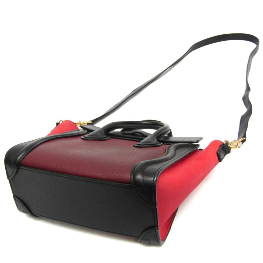 【美品】ラゲージ ナノショッパー ショルダー CELINE（セリーヌ） ラゲージ ナノ ショッパー レディース レザー