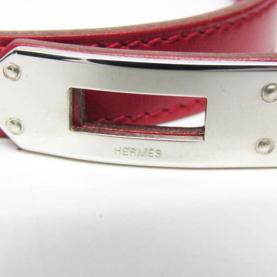 HERMES（エルメス） ケリー ドゥブルトゥール レザー,メタル バングル