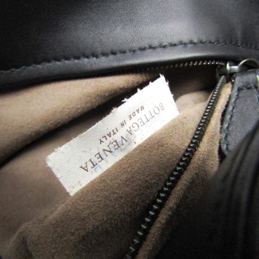 ボッテガ・ヴェネタ イントレチャート ローマ レザー ハンドバッグ