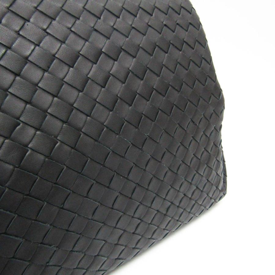 ボッテガ・ヴェネタ イントレチャート ローマ レザー ハンドバッグ