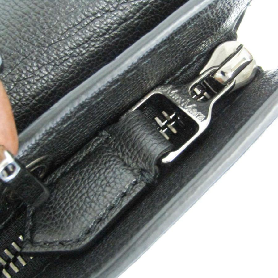 Max Mara（マックスマーラ） ウッドハンドル フラップバッグ