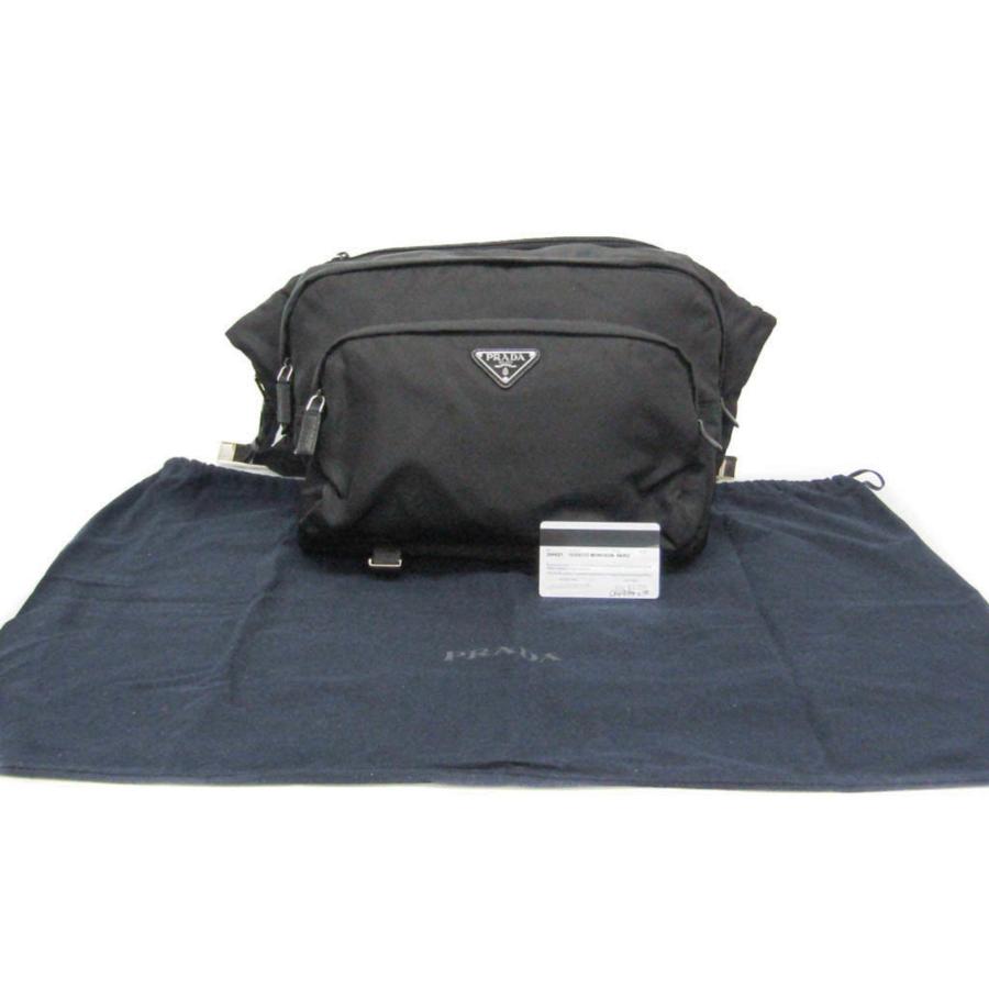 PRADA プラダ ナイロン テスート ボディバッグ ブラック メンズ PRADA（プラダ） テスート モンターニャ 2VH021 メンズ ナイロン