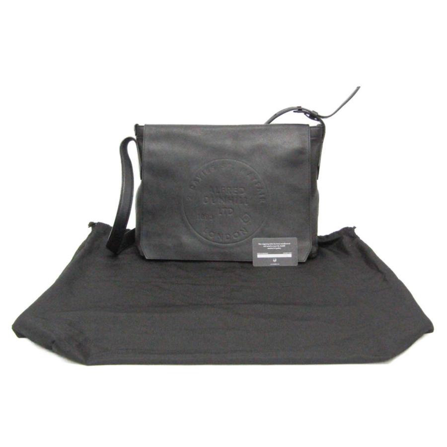 dunhill（ダンヒル） メンズ レザー ショルダーバッグ ブラック