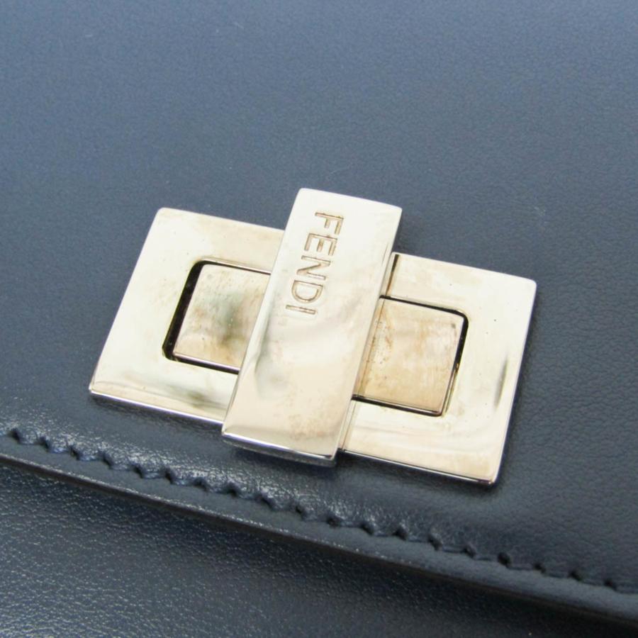 【FENDI】フェンディ ピーカブー 8M0377 カーフ ネイビー レディース 長財布 FENDI（フェンディ） ピーカブー 8M0377 レディース レザー 長財布（二