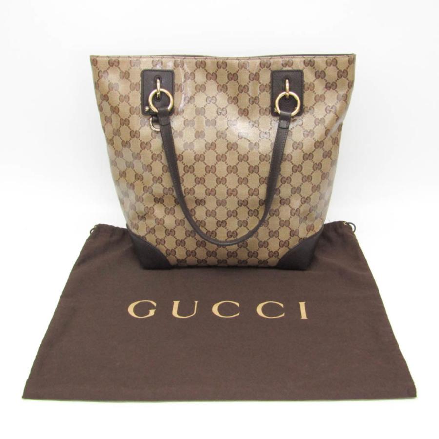 GUCCI（グッチ） GGクリスタル 353706 レディース PVC,レザー トート