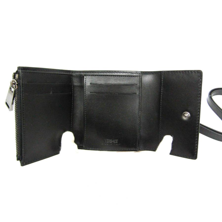 VERSACE（ヴェルサーチェ） ラ グレカ レディース,メンズ PVC,レザー