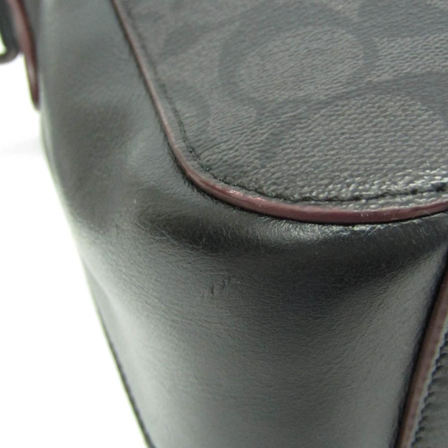 COACH（コーチ） シグネチャー F79974 メンズ PVC,レザー ブリーフ