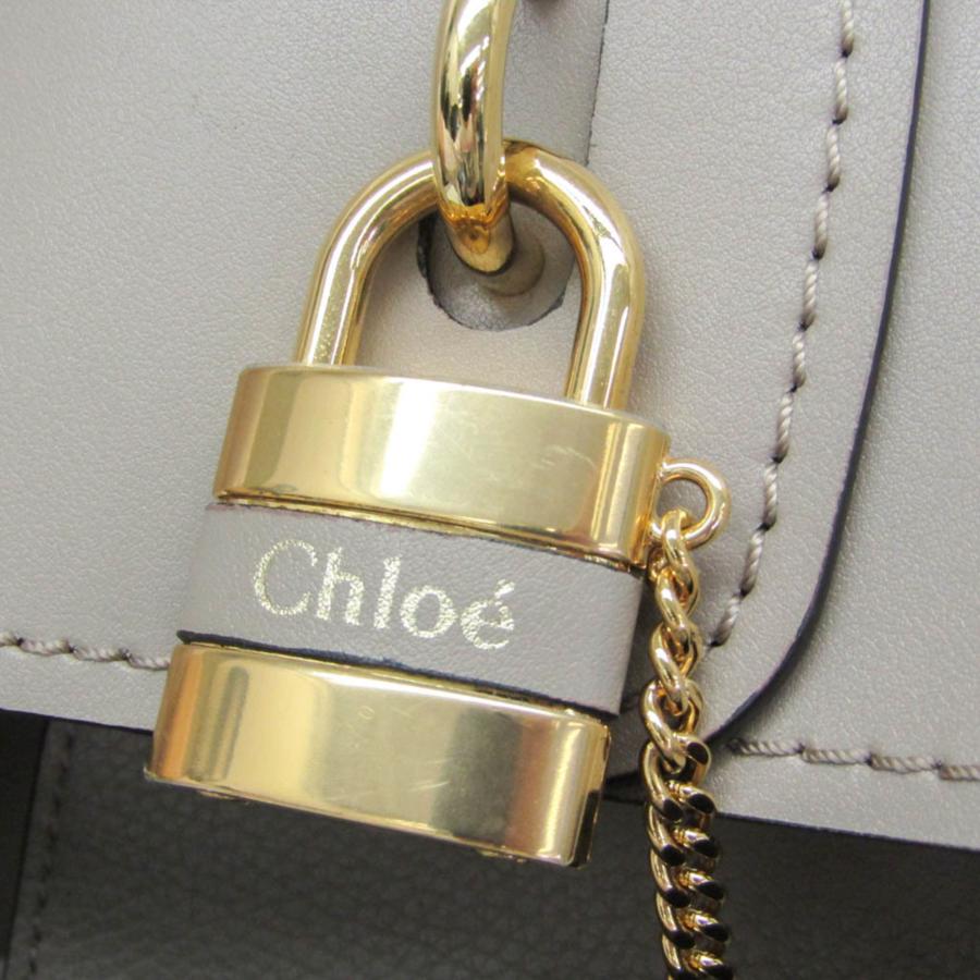 クロエ(Chlo〓) アビー レディース レザー トートバッグ グレージュ 
