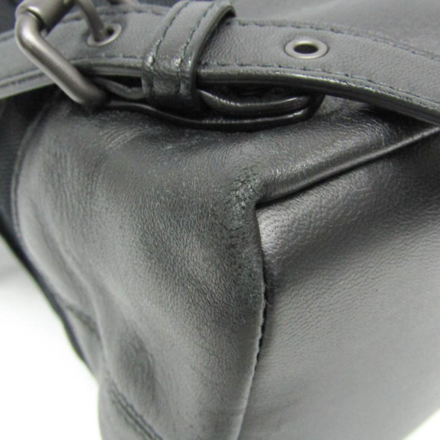 BOTTEGA VENETA（ボッテガ・ヴェネタ） 巾着 ストライプ メンズ レザー