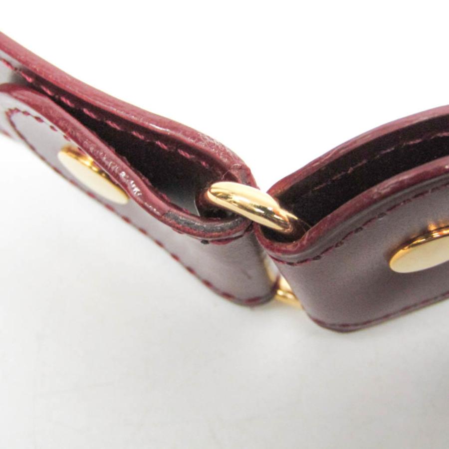 カルティエ(Cartier) マスト L1000536 レディース レザー ショルダーバッグ ボルドー_7