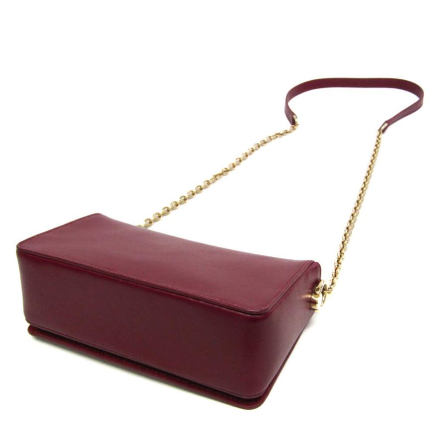 FURLA(フルラ) ショルダーバッグ - ボルドー チェーンショルダー レザー FURLA(フルラ) ショルダーバッグ - ボルドー チェーンショルダー
