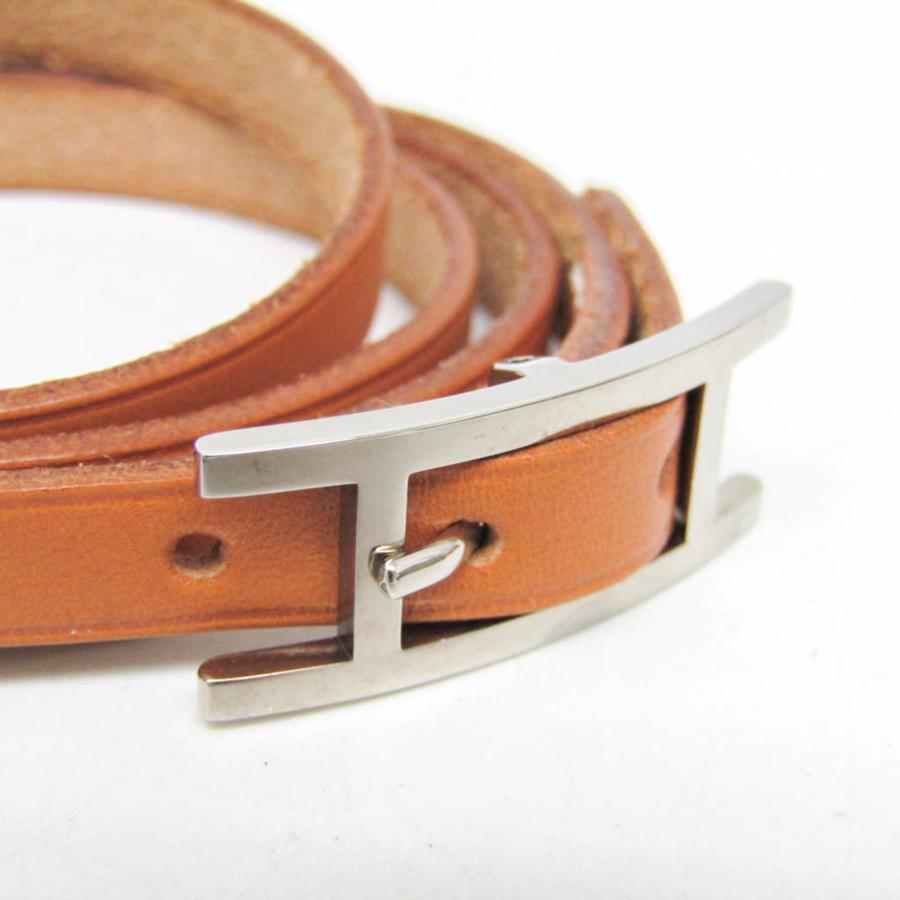 HERMES（エルメス） アピ 4連ブレスレット チョーカー レザー バングル