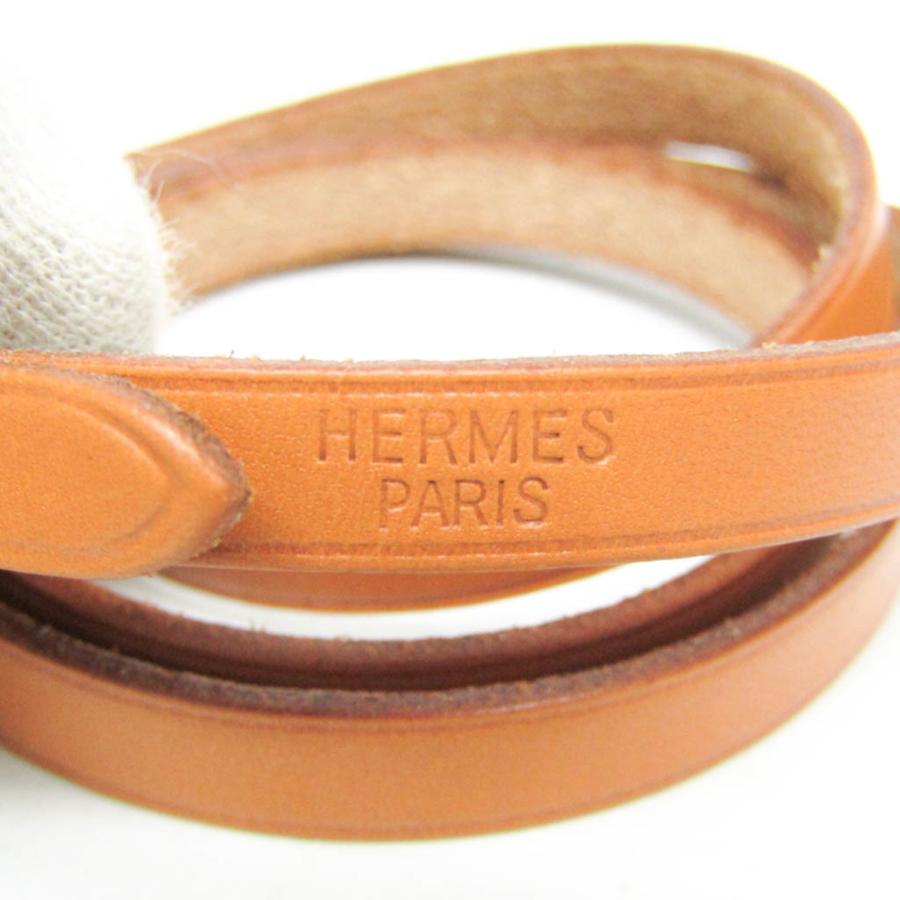 HERMES（エルメス） アピ 4連ブレスレット チョーカー レザー バングル